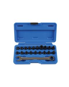 Low Profile Bit Set 1/4"D 20pc