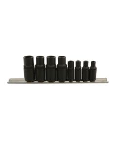 Tap Socket Set 3/8"D, 1/4"D 8pc