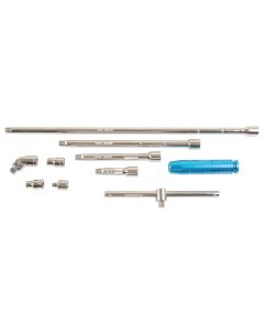 Extension Bar Set 3/8"D 10pc