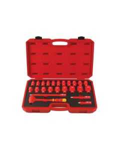 Insulated Socket Set 1/2"D 24pc
