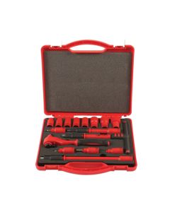 Insulated Socket Set 3/8"D 16pc