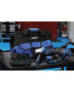 Cordless Angle Grinder 20V Kit (Euro)