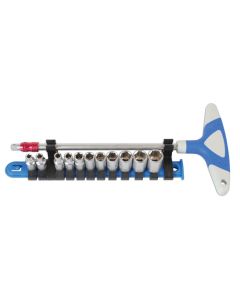 T-Handle Socket Set 1/4"D 12pc