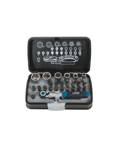 Socket and Bit Set 1/4"D 26pc
