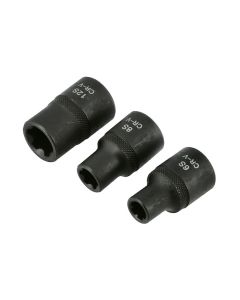 Ribe Socket Set 1/2"D 3pc