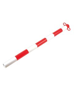 Chain Support Post with Cap (Red/White)