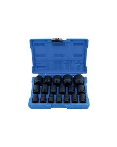 Impact Socket Set 1/2"D 18pc
