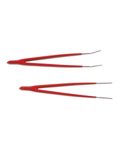 Stainless Steel Tweezers 2pc