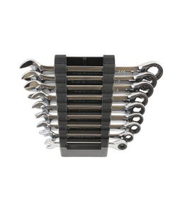 AF Ratchet Ring Combination Spanner Set 9pc
