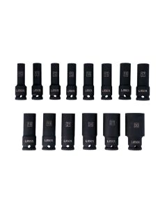 Deep Impact Socket Set 1/2"D 14pc