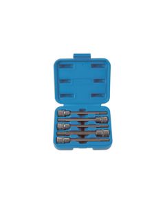 Long Series Star Socket Set 3/8"D 5pc