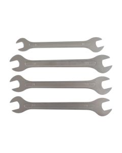 Ultra Thin Open Ended Spanner Set 4pc