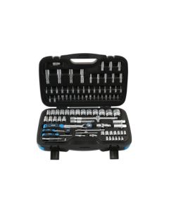 Socket Set 1/4"D, 1/2"D 95pc