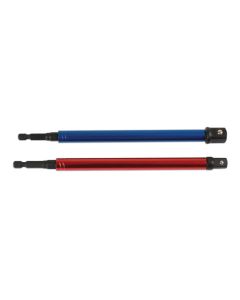 Socket Adaptor Set, Rotating Sleeve 3/8"D, 1/2"D 2pc