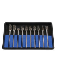 Tungsten Carbide Burr Set 10pc