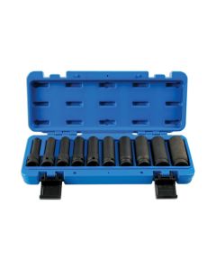Deep Impact Socket Set 1/2"D 10pc