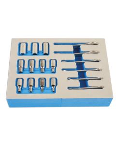BA Spanner & Socket Set 1/4"D 17pc