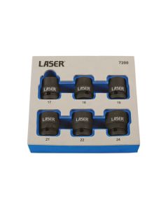 Damaged Nut/Bolt Remover Tools 1/2"D 6pc