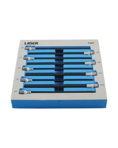 Extra Long Hex Socket Bit Set 3/8"D 9pc