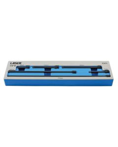 Impact Extension Bar Set 1/4"D 6pc