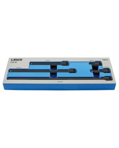 Impact Extension Bar Set 1/2"D 5pc
