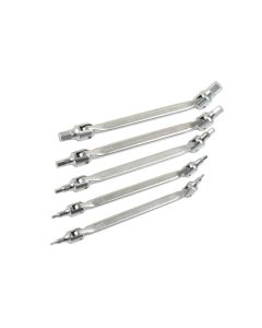 Double Ended Flexible Hex Bit Set 5pc