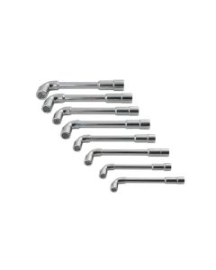 Go Thru Angled Socket Spanner Set 8pc