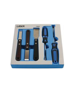 Clip Remover & Tungsten Tipped Scraper Set 5pc