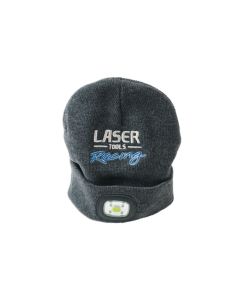 Laser Tools Racing Beanie Hat Front/Rear Rechargeable Light