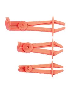 Flexible Hose Clamp Set Angled Jaws