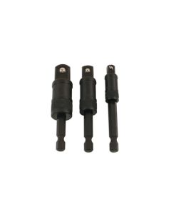Impact Quick Locking Socket Adaptor Set 75mm 3pc