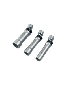 Universal Joint Spark Plug Socket Set 3/8"D 3pc