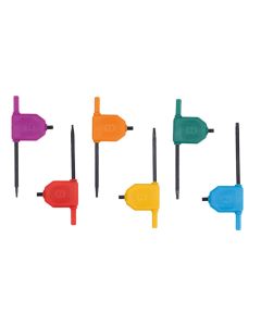 Tamperproof Star Key Set 6pc