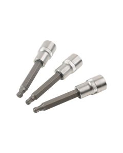 Ball End Socket Bit Set 1/2"D 20pc