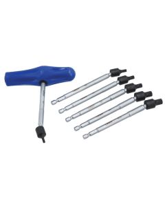 Universal Joint Spline Bit Set 6pc