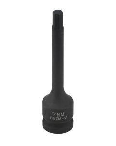 Impact Socket Bit 1/2"D 7mm