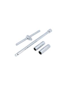 Thin Wall Spark Plug Set 3/8"D 4pc