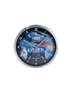 Laser Tools Racing Wall Clock
