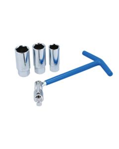 T-Handle Spark Plug Socket Set 3/8"D 4pc