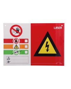 Hybrid/EV Warning Signs 3pc