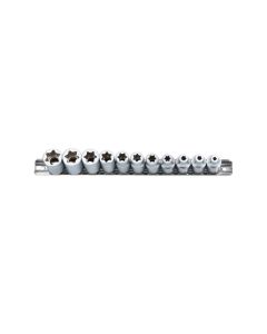 Flat Cut Star Socket Set 3/8"D 11pc