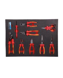 Insulated Pliers Set in Foam Inlay