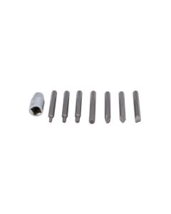 Impact Bit Set 8pc 1/2"D
