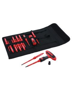 Insulated Interchangeable Screwdriver Set 16pc