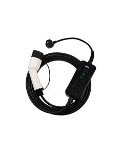 EV Charging Cable - Type 2 Female to UK 3 Pin Plug 13A Single Phase