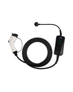 EV Charging Cable - Type 1 Female to UK 3 Pin Plug 13A Single Phase