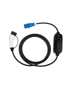 EV Charging Cable - Type 2 Female to Commando Plug (blue) 32A Single Phase