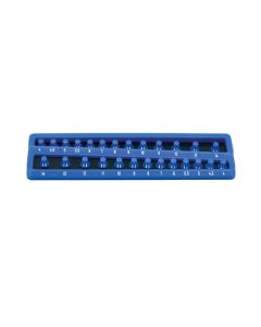 Twist Lock Socket Tray 1/4"D