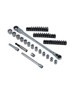 Low Profile Bit & Socket Set 52pc