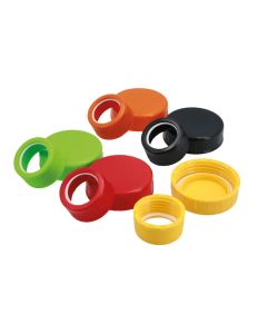 Colour Coded Lids & Collars - compatible with 6867 & 6868